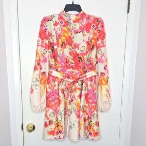 Dalia McPhee Multicolor Floral Dress New Size Xl